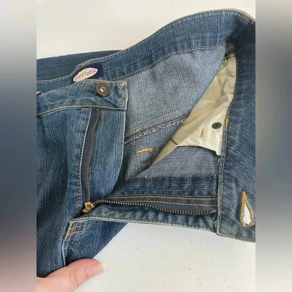 ZOEY BETH maxi‎ denim patchwork skirt 90’s Y2K XL PLUS SIZE EUC 0244 - Picture 7 of 7